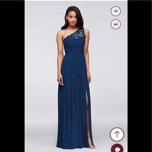 David’s bridal bridesmaid dress
